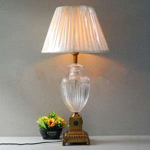 โคมไฟตั้งโต๊ะทำด้วยมือแก้วสำหรับห้องนอนห้องนั่งเล่นและตกแต่งสำนักงาน - Product Image 4