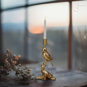 Juego de Portavelas y Farolillos de Metal Hechos a Mano |   Decoración Elegante para Mesa y Colgante - Product Image 4