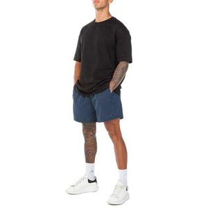 Shorts de sport pour hommes, respirants, avec cordon de serrage, poches latérales, style streetwear, en toile anti-plis - Product Image 4