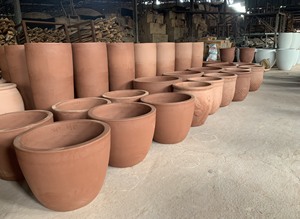 Vietnam Rustic Antiqued <b>Flower</b> <b>Pot</b> Atlantic Style Garden Supplies Decorative Artificial Planters and Decor Home Garden <b>Flowers</b> - Product Image 3