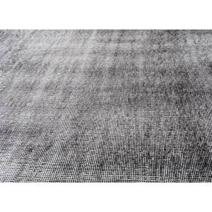 Alfombras de Lana Gris y Negra Vintage Anudadas a Mano Pae-107(Fr) para Sala de Estar, Alfombra de Peluche Hecha a Mano con Patrón Abstracto para Adolescentes - Product Image 3