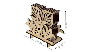 Sous-verre en bois de style bohème poli à la main, écologique, avec design personnalisé pour les boissons chaudes et froides, prix abordable en Inde - Product Image 3