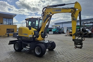 รถขุดไฮดรอลิกแบบล้อเคลื่อนที่ได้สูง Wacker Neuson EW65 ขนาด 13 ตัน เครื่องยนต์ Laidong ความจุบุ้งกี๋ 2.1 เมตร ประหยัดน้ำมัน - Product Image 3