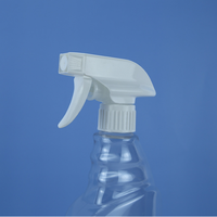 Conception personnalisée 400ml 500ml PET vide flacon pulvérisateur en verre bouchon de pulvérisation écologique pour l'emballage de bouteille de gradation d'appareils ménagers