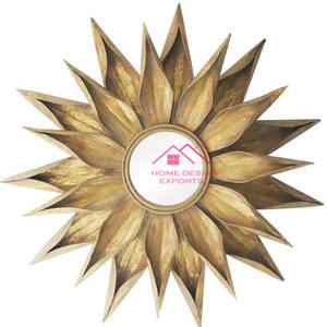 Espejo de pared de Venta caliente para la oficina en el hogar y la decoración de la sala de estar hecha a mano bellamente diseñada nueva decoración de pared de Metal - Product Image 3