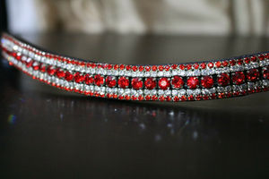 สายรัดคิ้วม้าคริสตัลสีชมพูสินค้าใหม่ตามฤดูกาล - Product Image 5