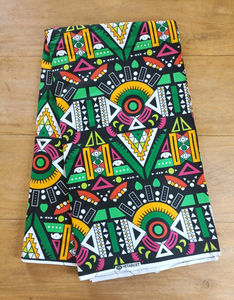 Tissu africain imprimé à la cire et coton Ankara personnalisé pour les robes Motifs et couleurs uniques par Hitjem Export Accra - Product Image 3