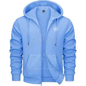 Sweat-shirts à capuche en molleton brodés, couleur unie, personnalisables, 100% coton, unisexe, de haute qualité, pull à capuche - Product Image 1