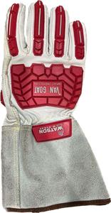 ถุงมือหนังแพะ Ansi Cut A5 ยี่ห้อ Van Goat  บุด้วยเคฟลาร์เย็บอย่างดี ป้องกันการกระแทก ทนไฟ ป้องกันไฟฟ้าสถิต ทนความร้อน - Product Image 3