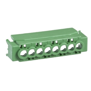 Per SCHNEIDER ELECTRIC 13582 Copertura Protettiva Kaedra Verde per Morsettiera a 8 Fori - Product Image 1