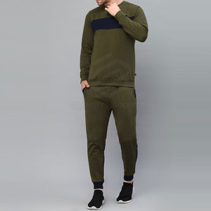 Trajes de chándal OEM hechos a medida talla XL de hombre de alta calidad superventas estilo liso con diseño de logotipo personalizado nuevas características precio barato - Product Image 2