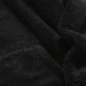 Sudaderas con capucha informales de invierno para hombre Color sólido 100% algodón Ajuste regular con diseño de bolsillo Secado rápido y transpirable - Product Image 2