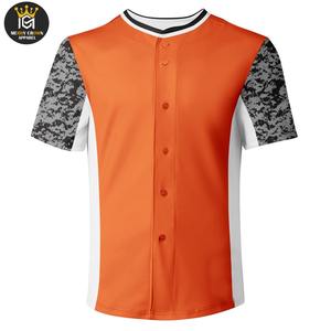 Nueva camiseta de béisbol personalizada de alta calidad, venta al por mayor, camisetas de béisbol deportivas de poliéster para hombres, uniforme para adultos - Product Image 1