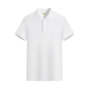 Venta al por mayor de camisetas polo para los hombres de impresión personalizada bordado de manga corta cómoda ropa casual traje de negocios - Product Image 2