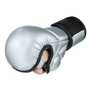 ถุงมือ MMA ครึ่งนิ้วออกแบบโลโก้ได้ตามที่ต้องการสำหรับฝึกซ้อมศิลปะการยืดการต่อสู้เพื่อชกมวยและศิลปะการต่อสู้ - Product Image 3