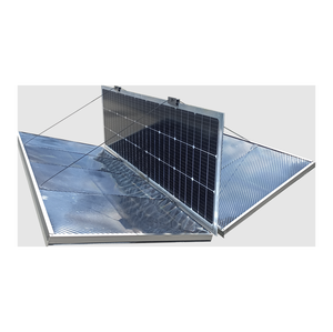 Juego Completo de Paneles Solares Bifaciales de 550 Vatios con Clips de Montaje, Conectores y Cables - Product Image 1