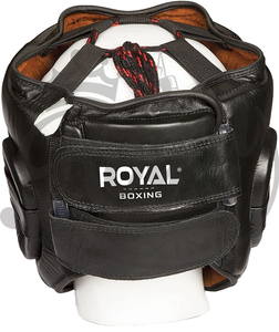 Boxing Head Guards Leather Martial Arts Sparring Gear for Muay Thai Sparring Martial Art Wrestling MMA Headgear - Product Image 2