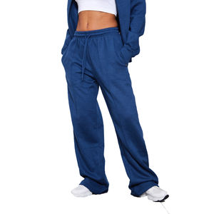 Sudadera con Capucha y Pantalones Deportivos para Mujer, Tallas Grandes, 100% Algodón, con Logotipo Personalizado, Estampado 3D - Product Image 4