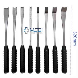 Osteótomo de Doble Mano para Cirugía de Columna Lumbar, Herramienta de Corte Óseo Ortopédica de Acero Inoxidable, Juego de Instrumentos Manuales Reutilizables MOL - Product Image 1