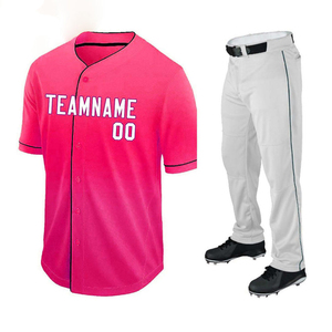 Nouvel uniforme de base-ball personnalisé, maillot et pantalon de base-ball de Style nouveau, prix de gros - Product Image 5