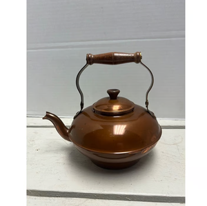 Authentique bouilloire à thé en cuivre origine indienne poignée artistique avec pot à thé Vintage bouilloire à thé en cuivre prix de gros - Product Image 2