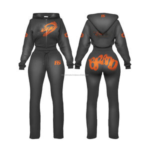 Classic 2-Piece Women's Zipper Long-sleeved Yoga <b>Jacket</b> & Flared Pants Set Nude Feeling Gym Fitness <b>Workout</b> Stretch Sports Set - Product Image 2