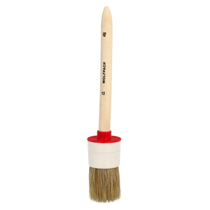 Pennello Brico Rotondo con Setole Bianche N.12 - Product Image 1
