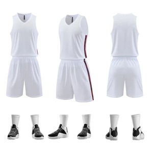 Ensemble d'uniformes de basketball pour jeunes, maillots de basketball personnalisés - Product Image 2
