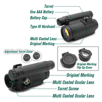 Kit de grossissement 3X pour lunette Red Dot, optique tactique M5, monture FDE, ligne centrale 2.26, objectif 30 mm entièrement multicouche, antichoc