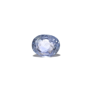 Zafiro Azul - 4.85 Quilates, Gema Natural Facetada, Efectos Ópticos Calibrados, Color Azul Real, Suelto, 10 mm 8 mm, Tratado Térmicamente - Product Image 1