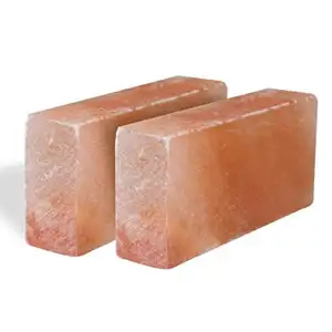 Untuk Ruang SPA Blok Bata Ubin Terbaik Terbuat dari 100% Produsen Garam Batu Merah Muda Himalaya Alami dan Grosir dari Pakistan