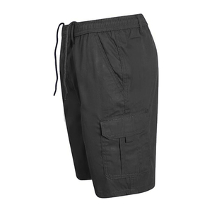 Pantalones Cortos Cargo Negros Personalizados para Hombre, Pantalones Cortos Vaqueros Transpirables y Ecológicos - Product Image 3