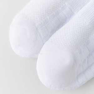 Calcetines Deportivos Atléticos de Baloncesto y Fútbol, Calcetines Personalizados con Estampado a Mano, MOQ Bajo, Calcetines Blancos - Product Image 5