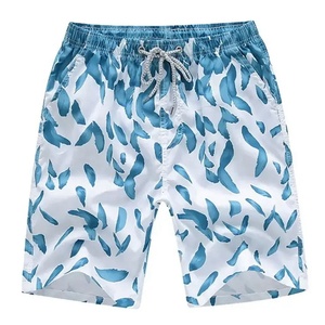 Wholesale Summer Beach-Board Casual Men Breathable Quick-Drying <b>Mesh</b>-Lining Shorts Waterproof Pockets Solid Pattern - Product Image 1