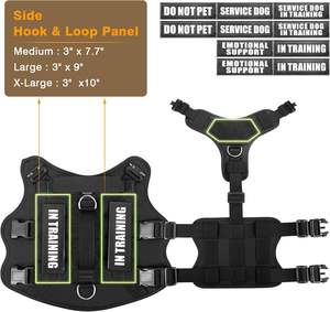 Gilet pour chien Logo personnalisé confortable gilet pour chien de compagnie fabricant de haute qualité mode en gros à la mode extérieur chien gilet fournisseur - Product Image 1