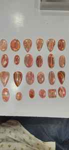 AAA Belle pierre précieuse naturelle en rhodochrosite, pierre précieuse en cabochon en vrac pour la fabrication de bijoux - Product Image 2