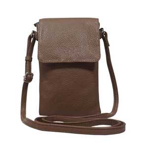 กระเป๋าสะพายข้างสไตล์โบฮีเมียนวินเทจหนังแท้มีพู่ทรงเรขาคณิตหนังแท้ลายกรวดอินเดีย - Product Image 3