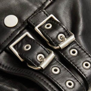 Chaquetas de cuero genuino de bajo precio para damas Moda Nueva llegada Chaquetas de cuero personalizadas en cantidad a granel - Product Image 6