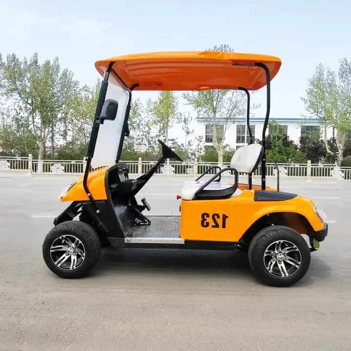 Marka yeni 4 tekerlekli elektrikli kulüp araba Golf arabası abd tedarikçiden en iyi fiyata satılık