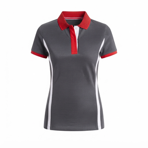 Camisetas Polo para Mujer Transpirables a Precio Razonable, de Primera Calidad, Manga Corta, Tejido de Punto, Estilo Urbano, Logotipo Personalizado - Product Image 4