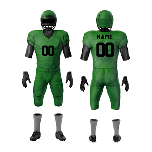 Ensemble d'uniformes personnalisables de football américain pour jeunes avec maillot sublimé et pantalon athlétique pour les sports d'équipe - Product Image 1