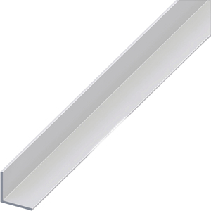 Profilo Angolare in Alluminio Argento Satinato mm 30x30x1 Metri 1 - Product Image 1