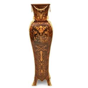 Columna Decorativa de Madera Hecha a Mano de Lujo - Product Image 1