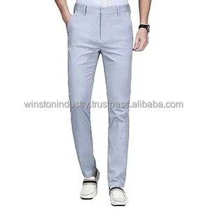 New Trending Dress Pant for Men's Breathable Wholesale Rate Customized Design casual dress pants - Product Image 6