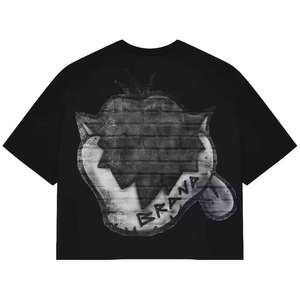 T-shirt décontracté personnalisé pour hommes avec impression unique, vêtements de mode élégants pour un usage quotidien moderne. - Product Image 5