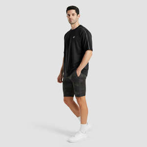 GAI Perform T-Shirt in Black 100% Organic Cotton 280g Knitted Fabric Compressed & <b>Animated</b> Pattern Silk Screen Printing - Product Image 4