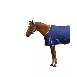 Los más vendidos, alfombras multicolores de algodón sintético para caballos, manta de invierno cómoda duradera, cubierta de lluvia de verano, azul, disponible - Product Image 2