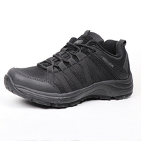 Zennison Outdoor Chaussures de randonnée spéciales basses pour hommes Chaussures d'entraînement Bottes tactiques de sécurité