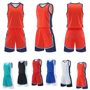 Conjunto de camisa de baloncesto para adultos y estudiantes Ropa de equipo de competición Camisa y pantalones cortos Ropa deportiva de fitness - Product Image 1