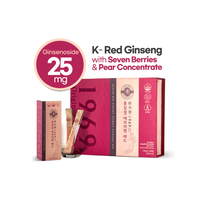 Produits alimentaires de santé et de beauté intérieure pour femmes, concentré de ginseng rouge coréen, de 7 baies et de poire, sans additifs, de qualité supérieure